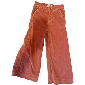 Tocoto Vintage Pink-Red Corduroy Pants
